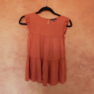 Orange Tank Top Blouse / American Eagle Outfitters